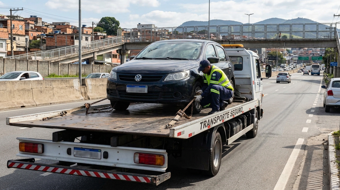 Logística para Veículos Parados em Santa Maria‑RS