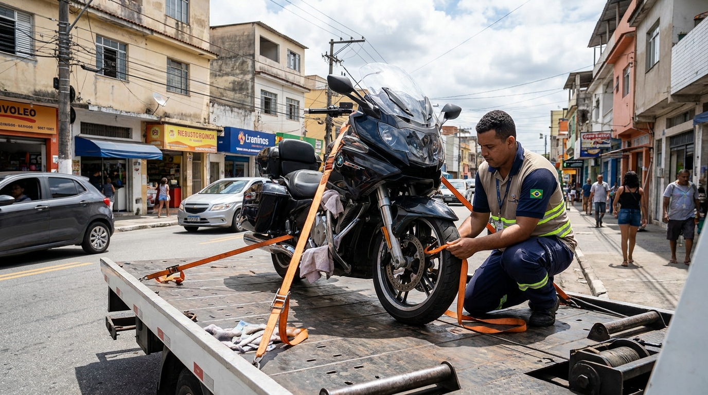 Remoção de Moto em Pane em Santa Maria‑RS